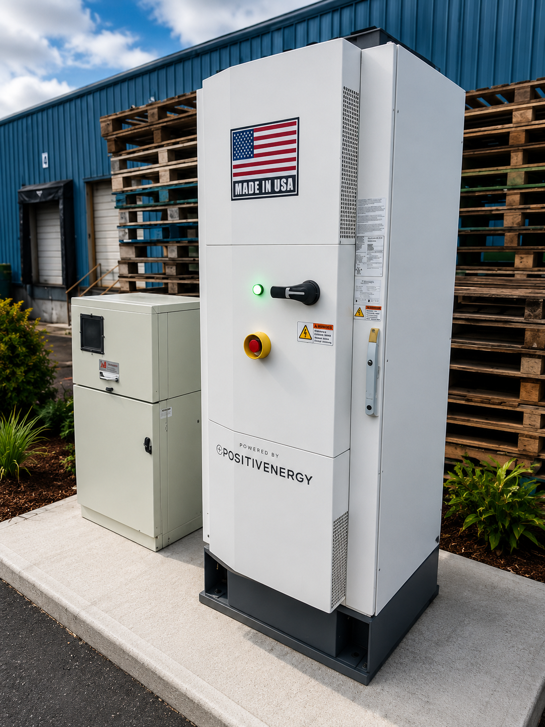 Eureka Recycling electric refuse truck charging deployment in Saint Paul