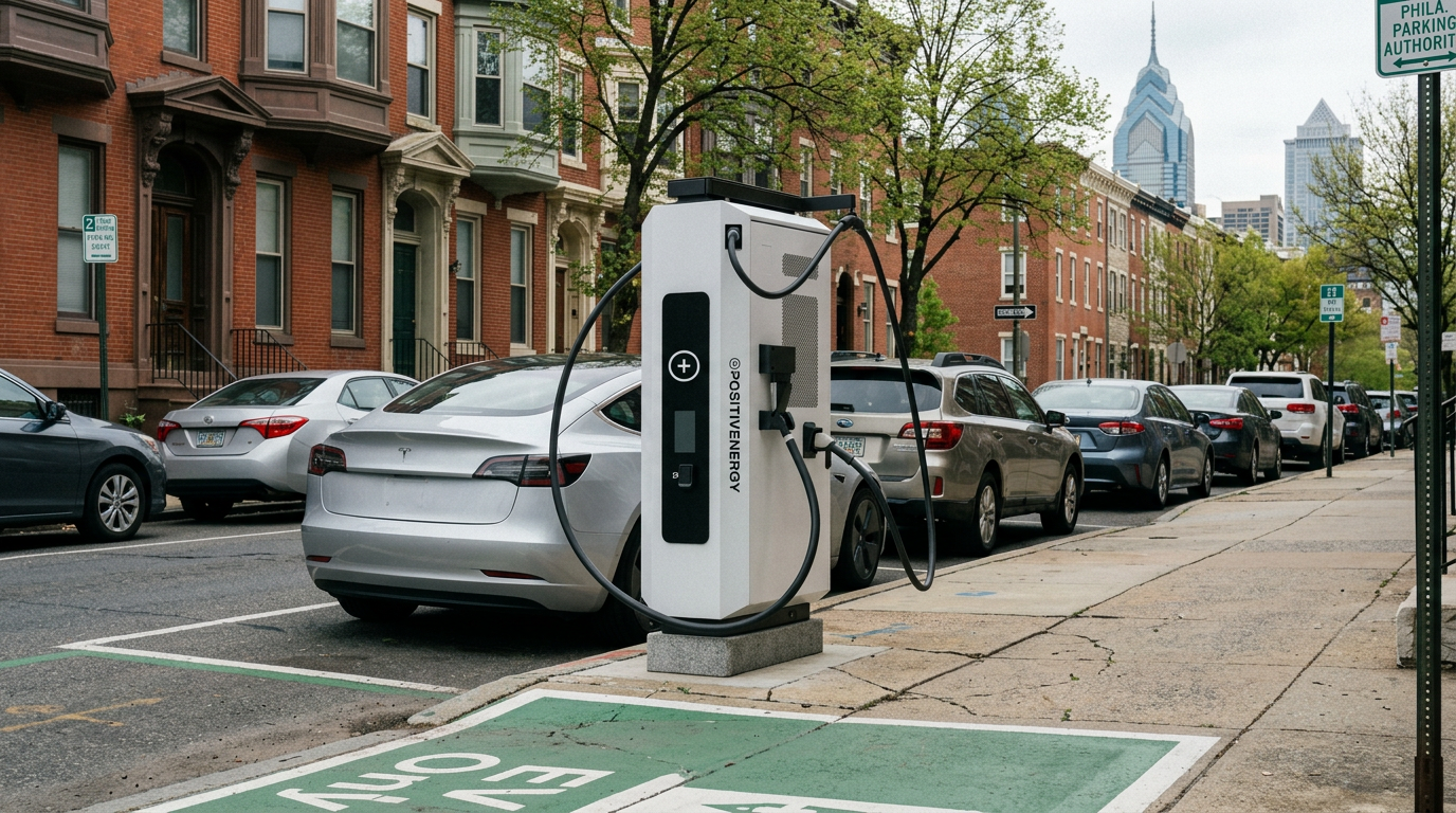 Philadelphia just announced 435 more EV charging ports